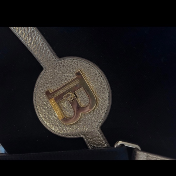 Balmain Black Logo Changing Bag
